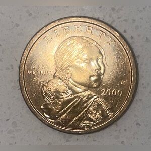 Sacagawea Dollar Coin 2000-D Rare US Coin